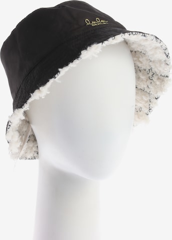 Lala Berlin Hut XS-XL in Schwarz: Vorderseite