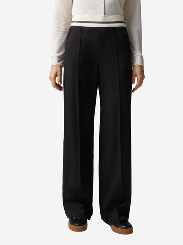 BOGNER Loosefit Hose 'Ylvi' in Schwarz: Vorderseite