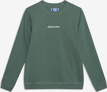 Jack & Jones Junior Sweatshirt 'JORNORREBRO' in Green: front