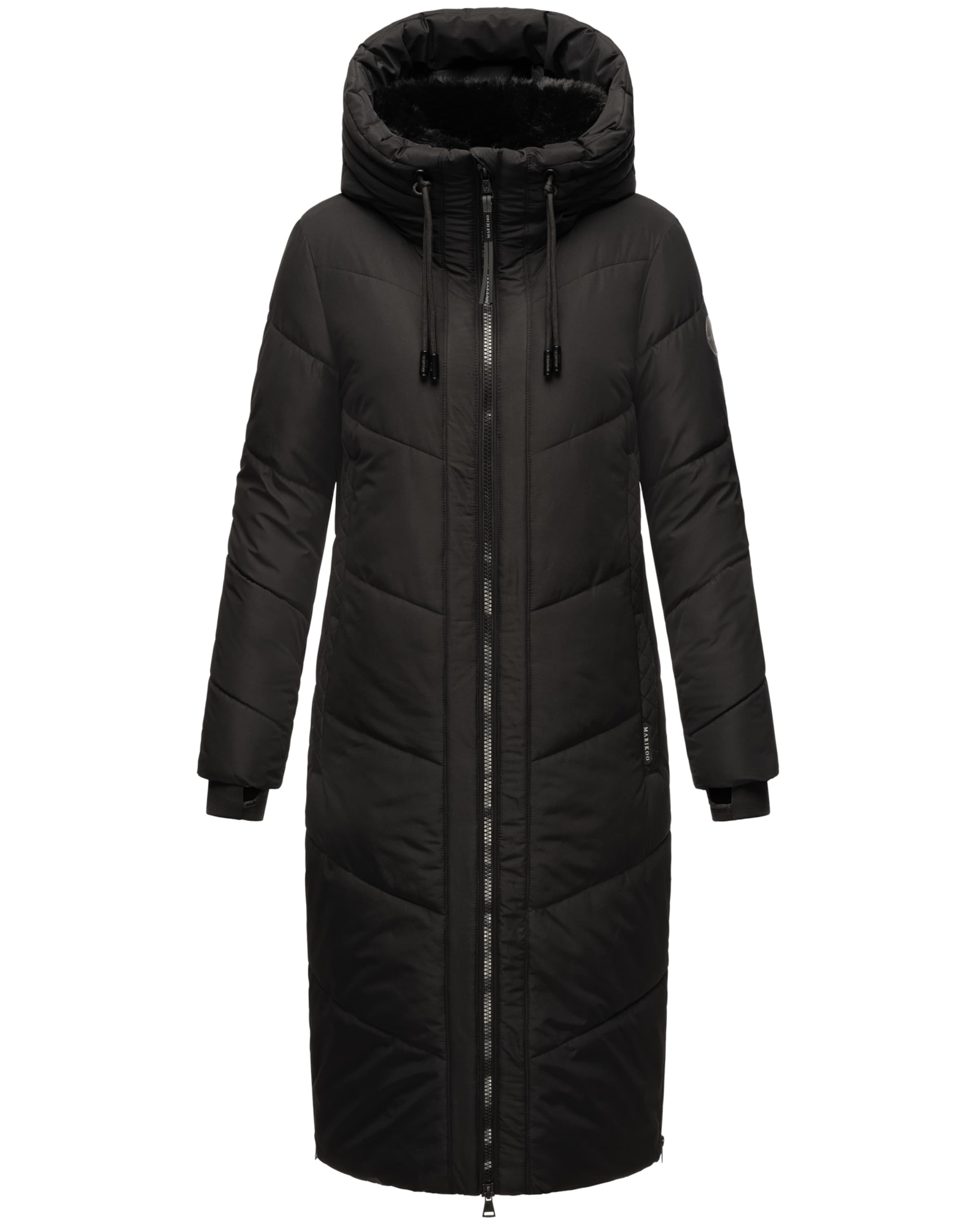 MARIKOO Χειμερινό παλτό 'Nadaree XVI' σε μαύρο