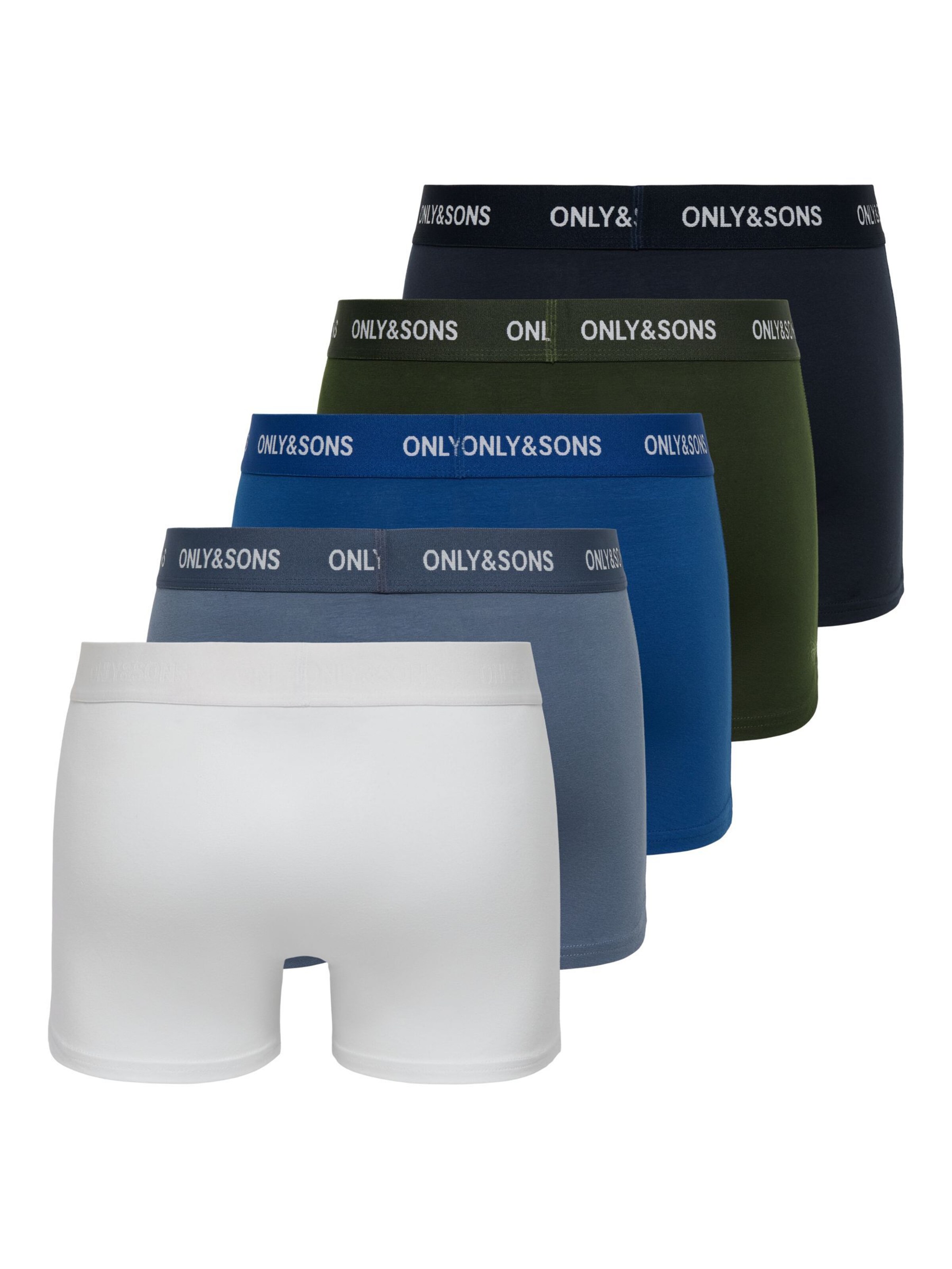Only & Sons Boksershorts 'ONSTrey' i blå