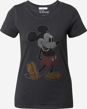 T-shirt 'MICKEY VINTAGE' ONLY en gris : devant