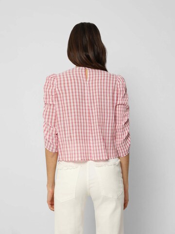Scalpers Shirt 'Gingham' in Lila