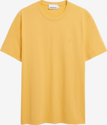 ARMEDANGELS T-Shirt JAAMES in Gelb: Vorderseite