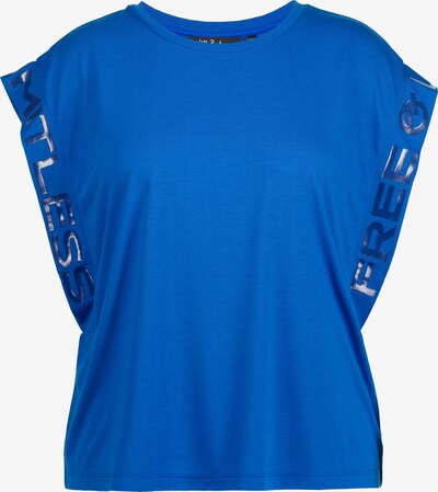 Ulla Popken Shirt in de kleur Royal blue/koningsblauw, Productweergave