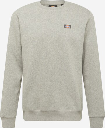 DICKIES Sweatshirt 'Oakport' in Grau: predná strana