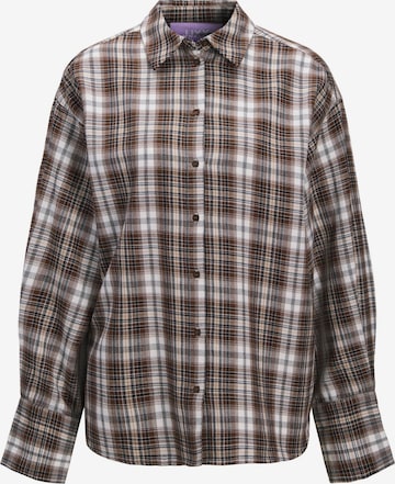 JJXX Blouse 'JXHailey' in Bruin: voorkant