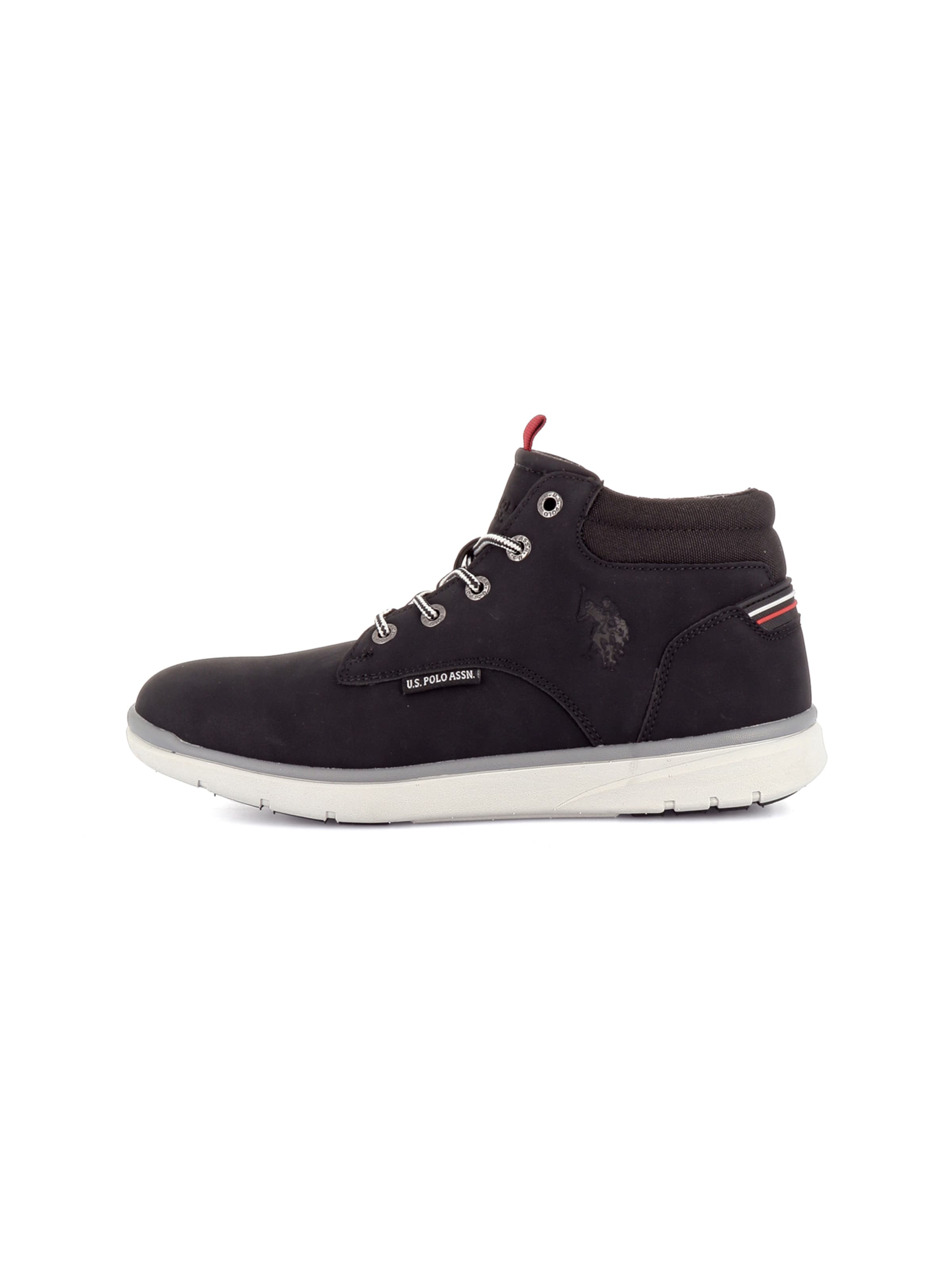 Baskets hautes 'Ygor' US POLO ASSN. en noir : devant