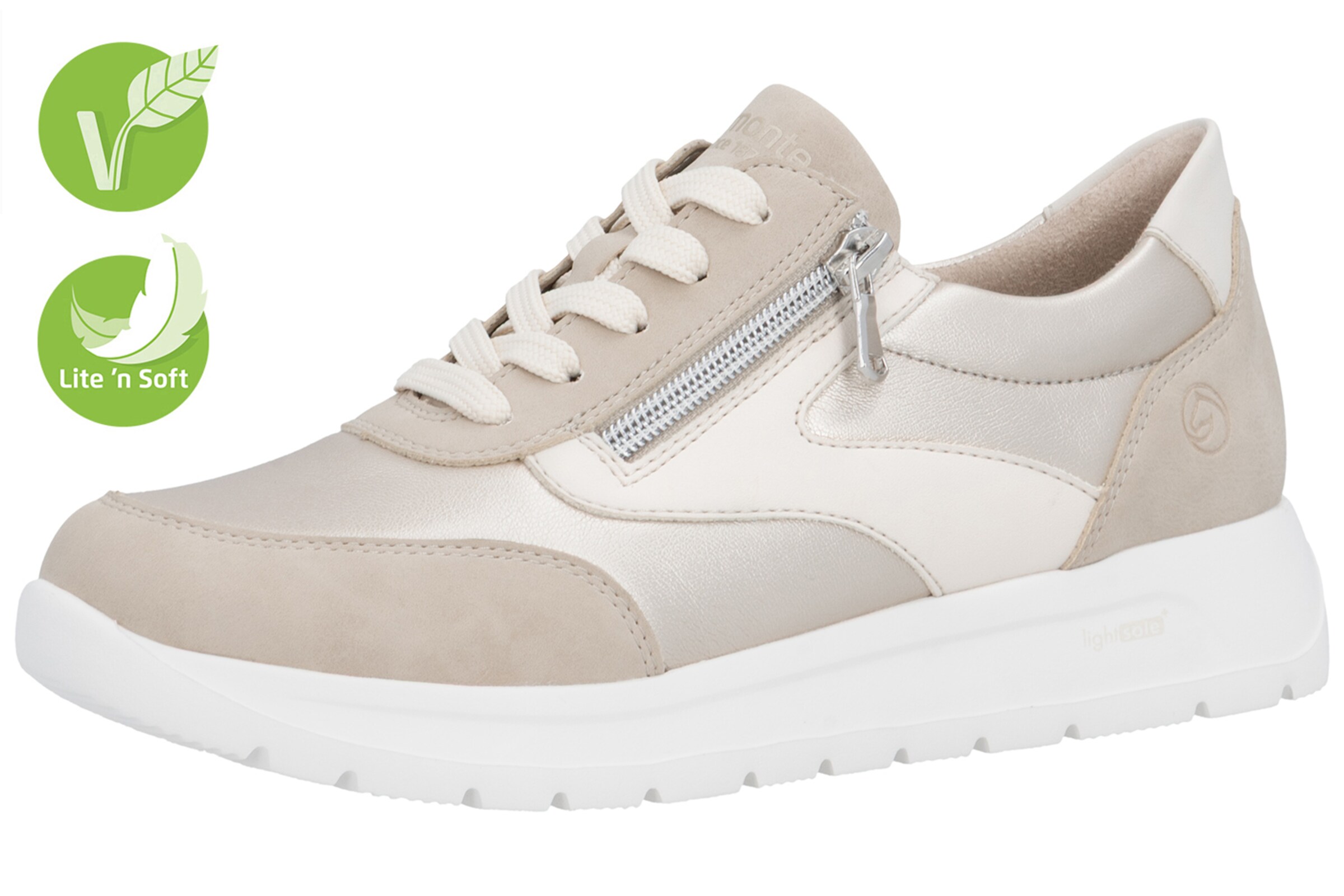 Baskets basses REMONTE en beige