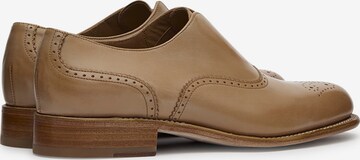 Chaussure à lacets 'Cambridge' LOTTUSSE en beige