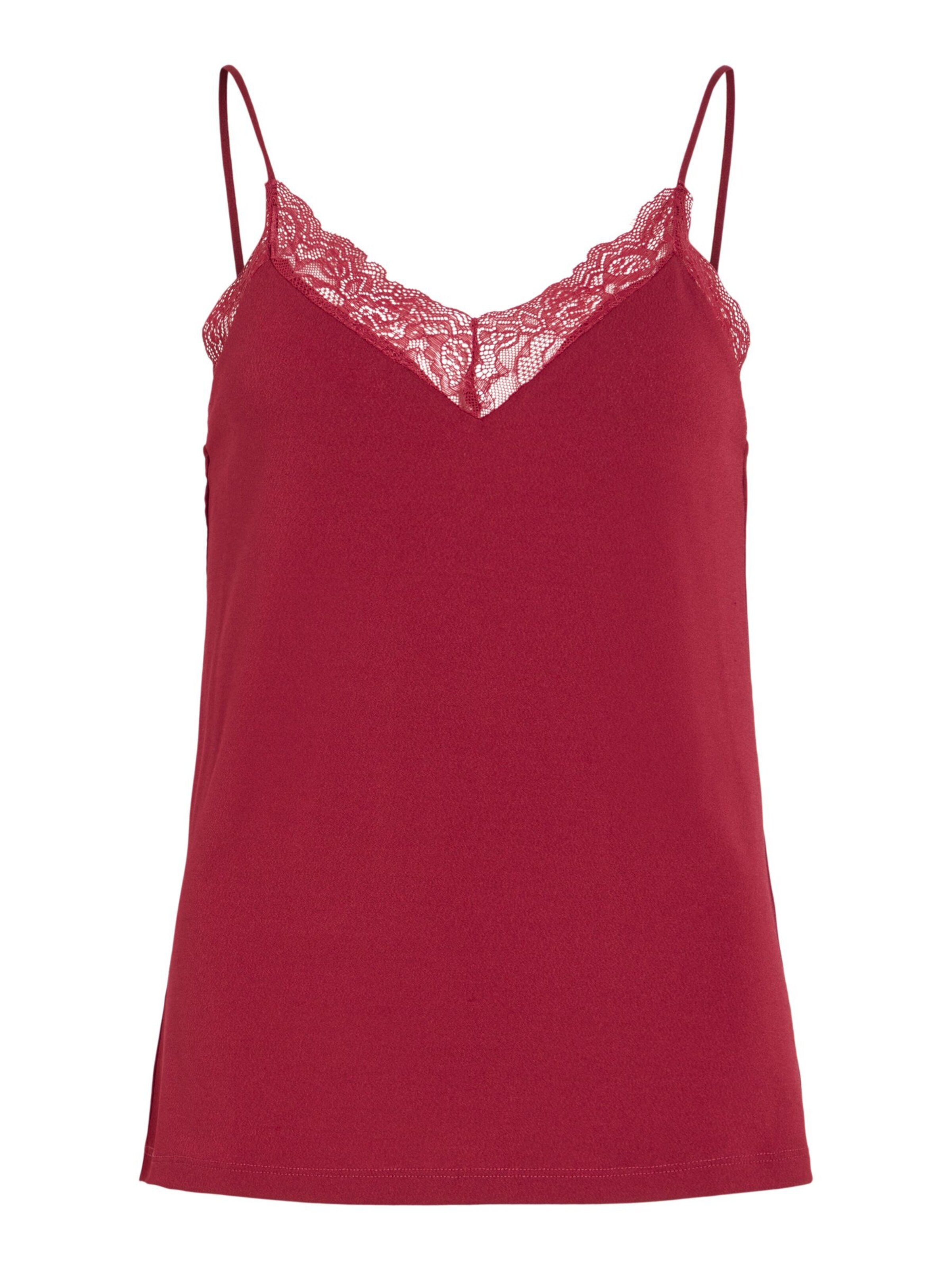 VILA - Top 'VIMATTI' en rojo: frente