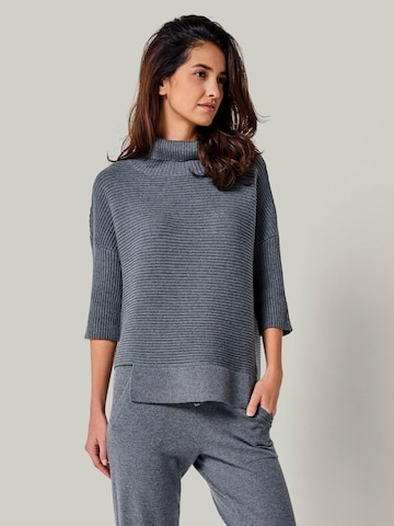 YOU LOOK PERFECT Trui 'BAILEY' in Grijs: voorkant