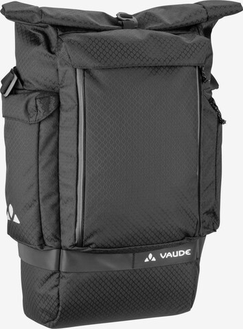 VAUDE Sports Bag 'Cyclist Back Single' in Black: front