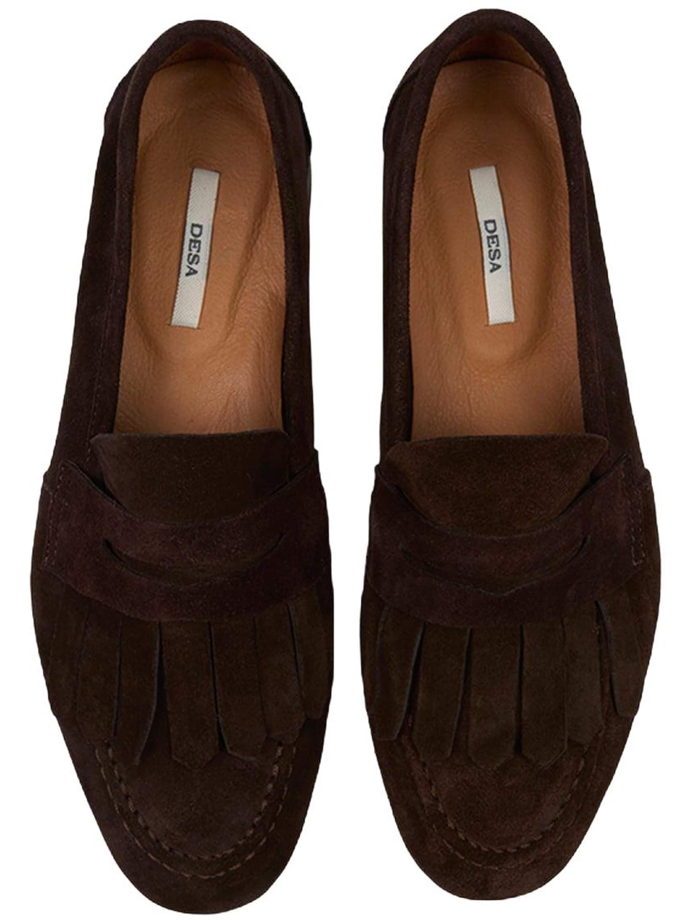 Desa - Mocasines 'Beleg' en marrón