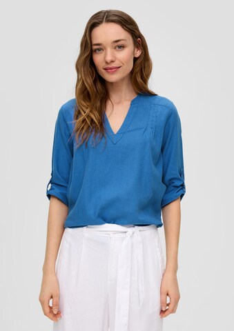 s.Oliver Bluse in Blau: Vorderseite