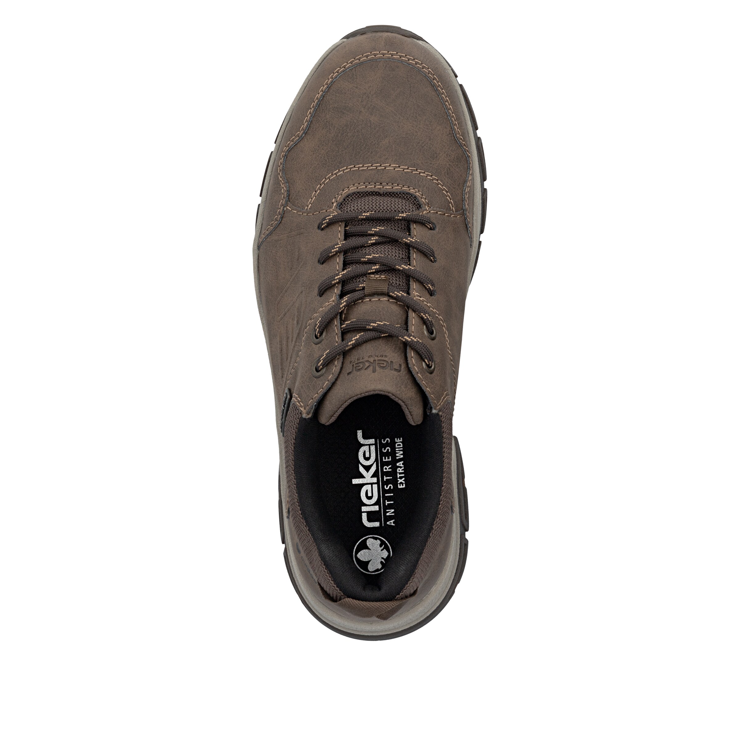 Baskets basses Rieker en marron
