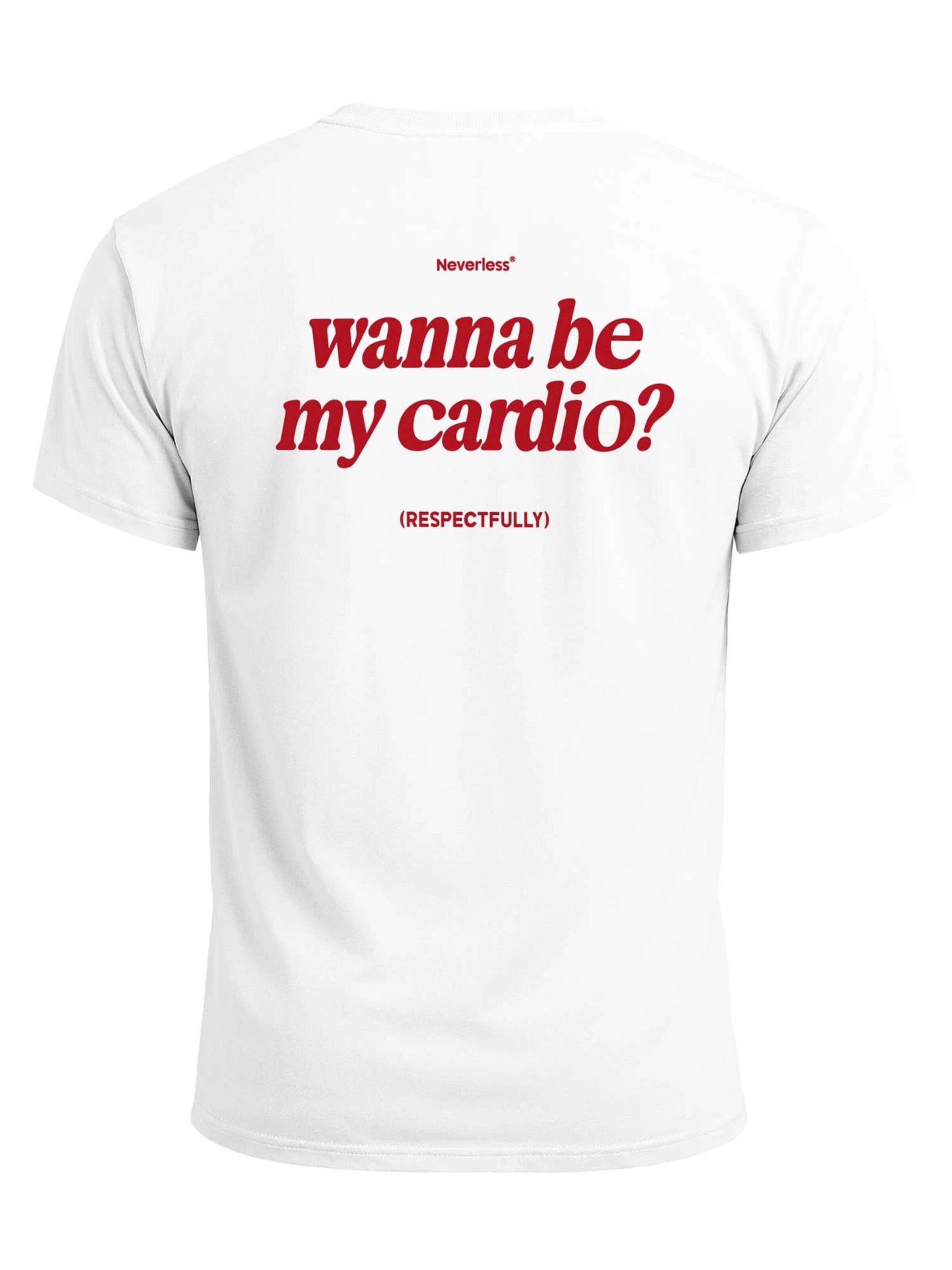 Neverless Shirt 'cardio'‌‌‌‌‌‌‌ in Weiß: Vorderseite