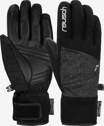 REUSCH Athletic Gloves 'Tessa STORMBLOXX™' in Grey: front