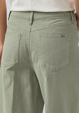 s.Oliver Wide leg Trousers in Green