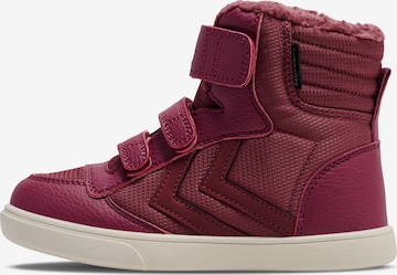 Hummel Snow Boots 'Stadil Super' in Purple: front