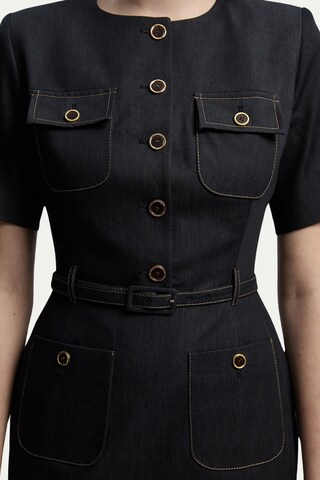 Karen Millen Dress in Blue: front
