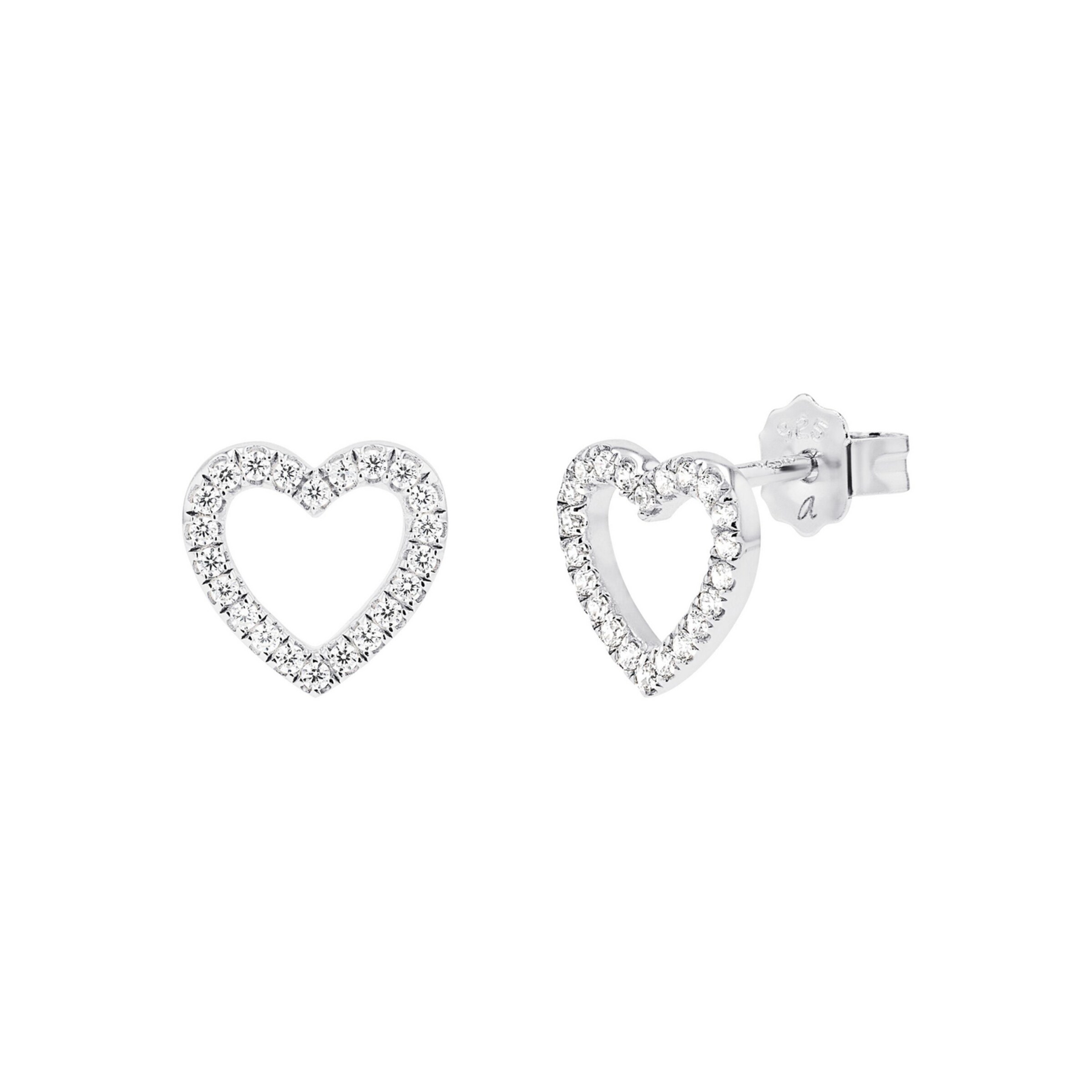 TOM TAILOR Earrings in Silver: front