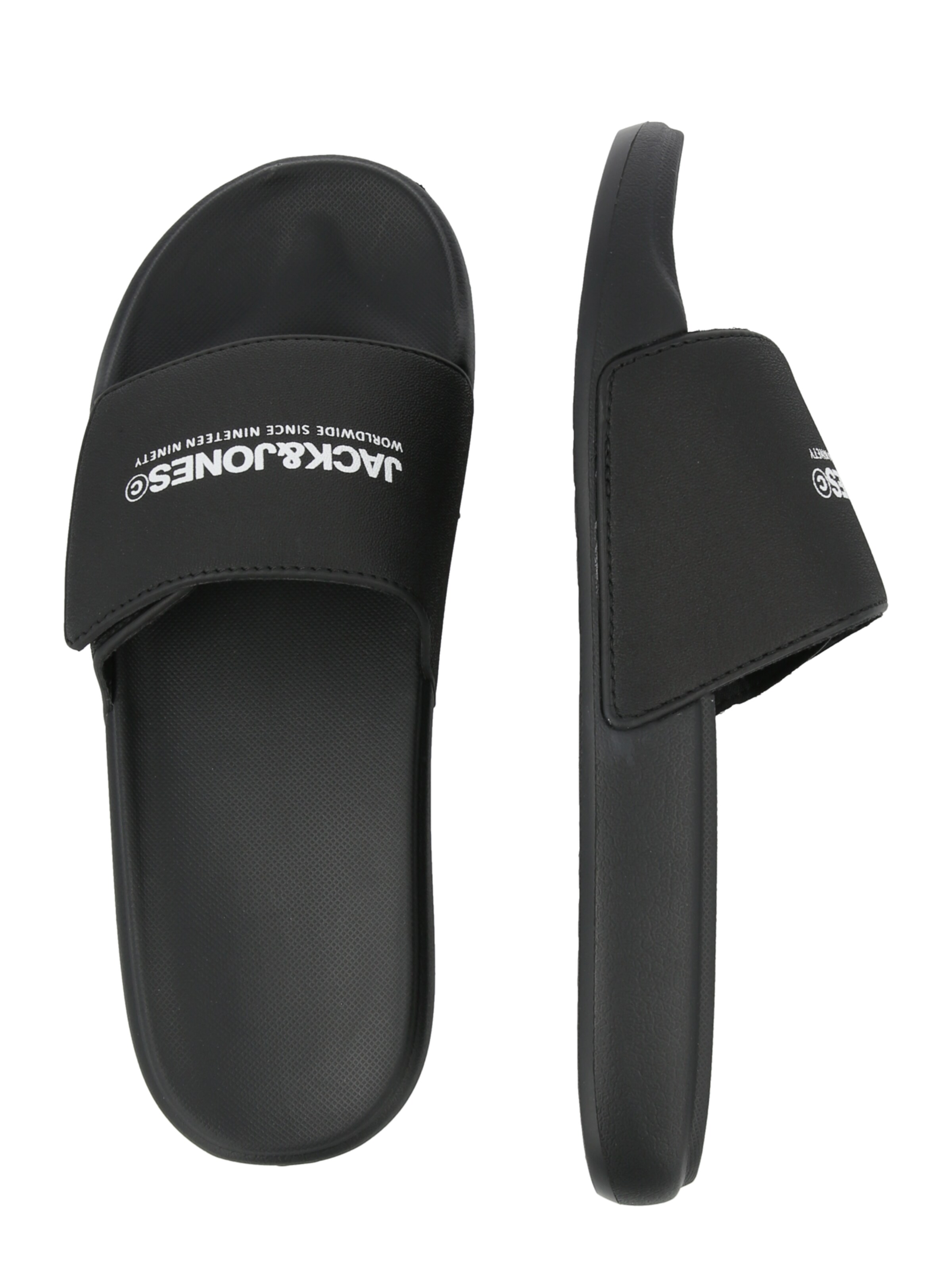 JACK & JONES - Zapatos abiertos 'JFWHAMMET' en gris: lado