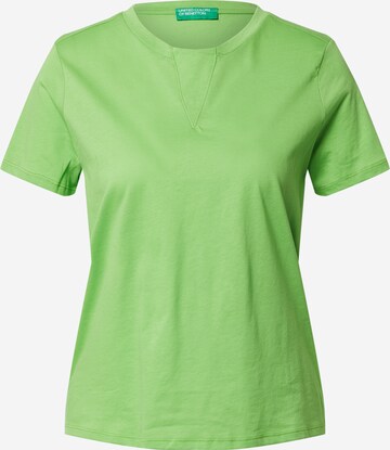 T-shirt UNITED COLORS OF BENETTON en vert : devant