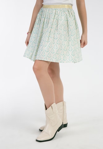 IZIA Skirt in Beige: front