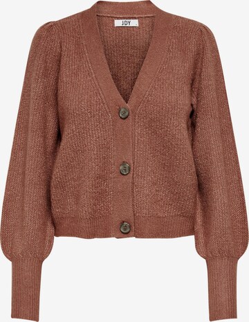 JDY Knit Cardigan 'Drea' in Brown: front