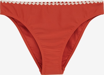 WE FashionBikini donji dio - crvena boja: prednji dio