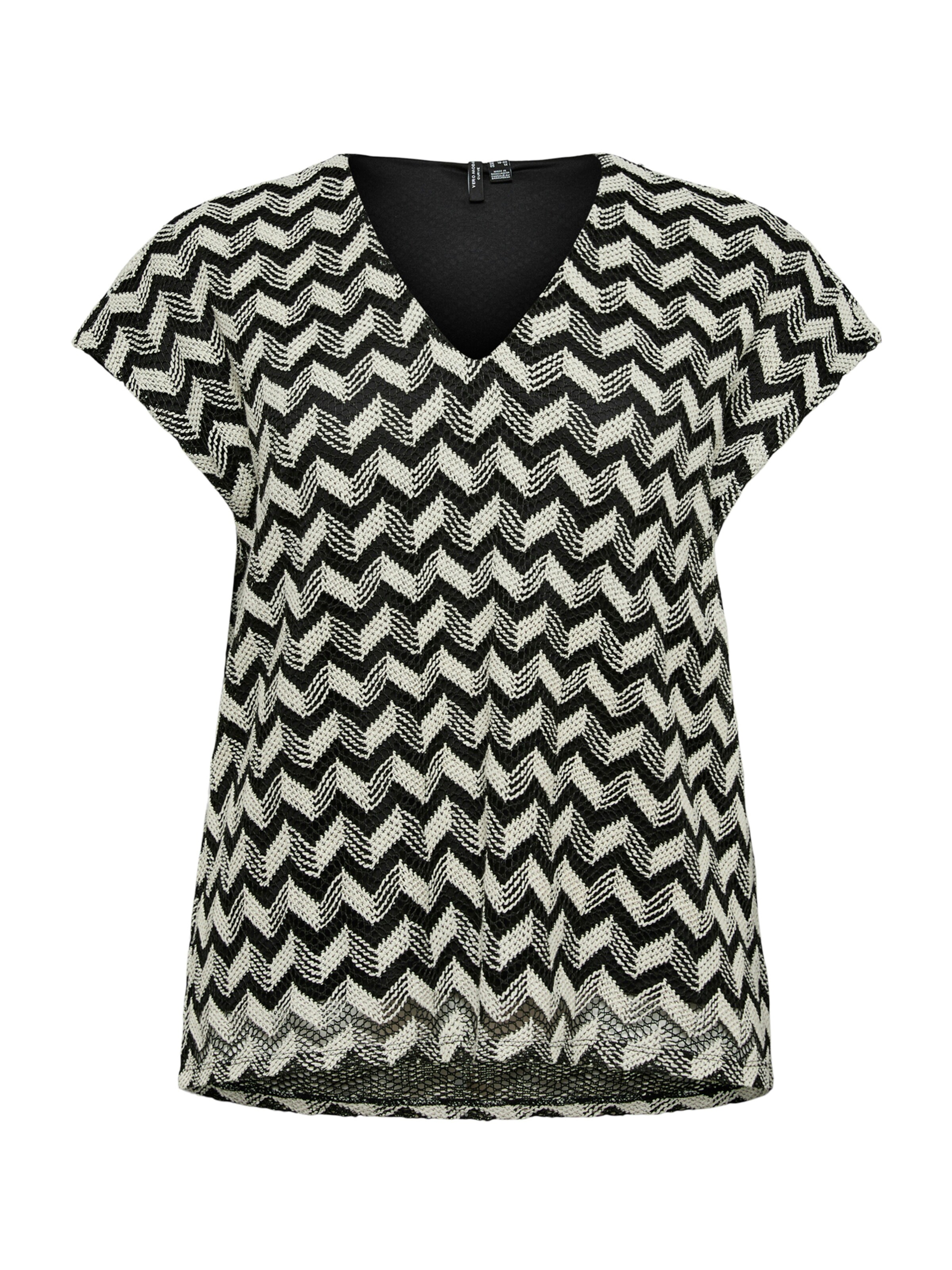 Vero Moda Curve Блузка 'VMCTIKKA' в Бежевый: спереди