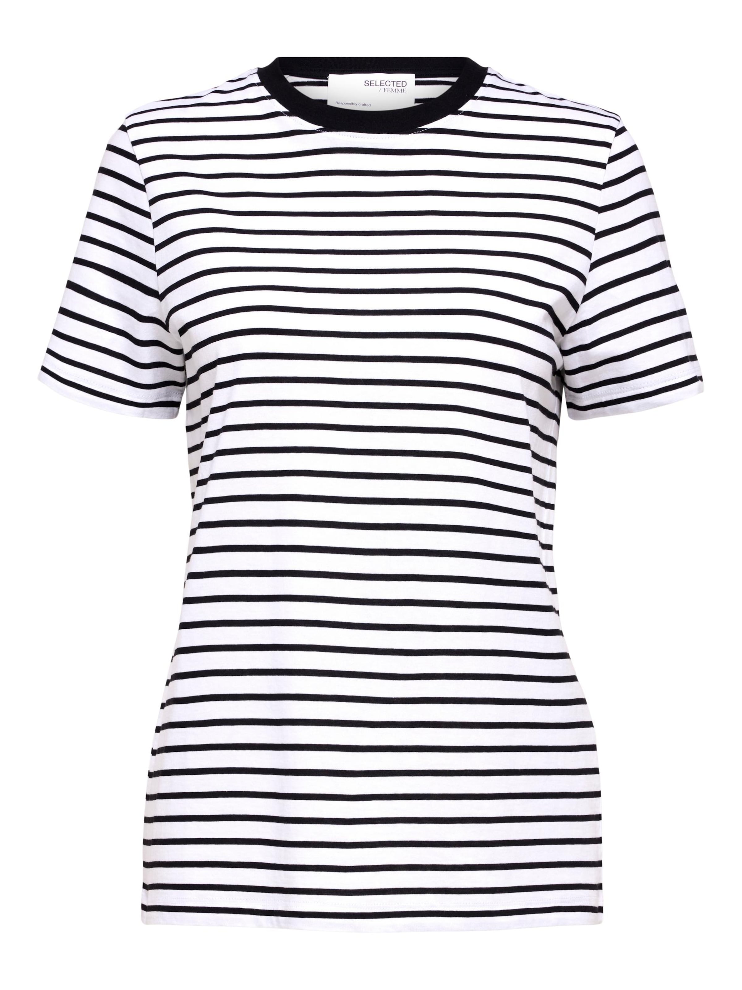 SELECTED Tričko - Čierna: predná strana