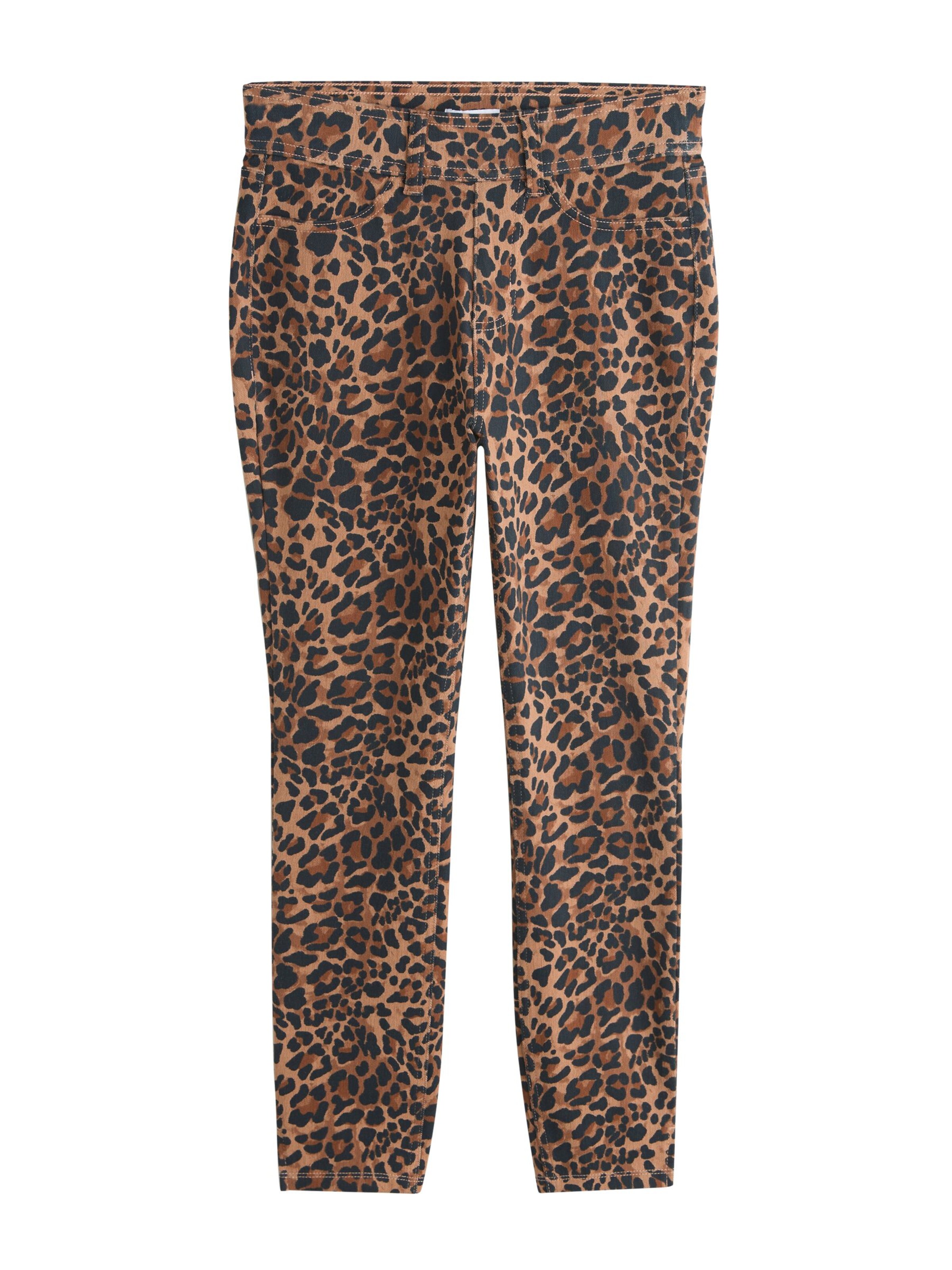 NextSkinny Traper tajice - smeđa boja: prednji dio