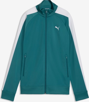 PUMA Trainingsjacke in Grün: Vorderseite