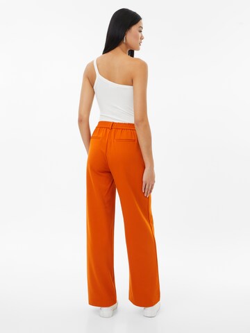 OBJECT Wide leg Pants 'LISA' in Orange