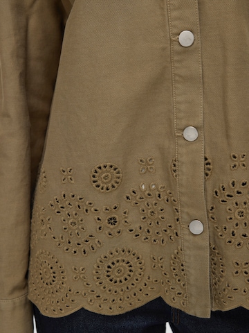VERO MODA Between-Season Jacket 'VMHITTA' in Green