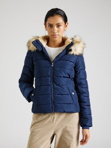 Veste d’hiver 'CAMILLA' ONLY en bleu : devant