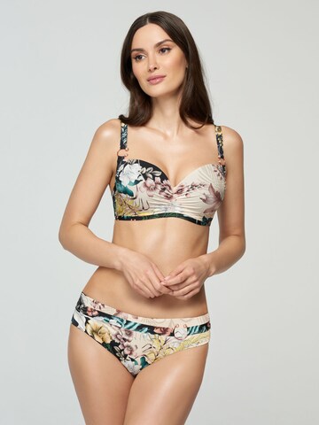 Marc & André Bikinihose 'Flower Touch' in Beige