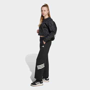 ADIDAS SPORTSWEAR Loose fit Workout Pants in Black