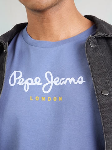 Maglietta 'Eggo N' di Pepe Jeans in blu