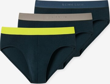 SCHIESSER Slip in Blauw: voorkant