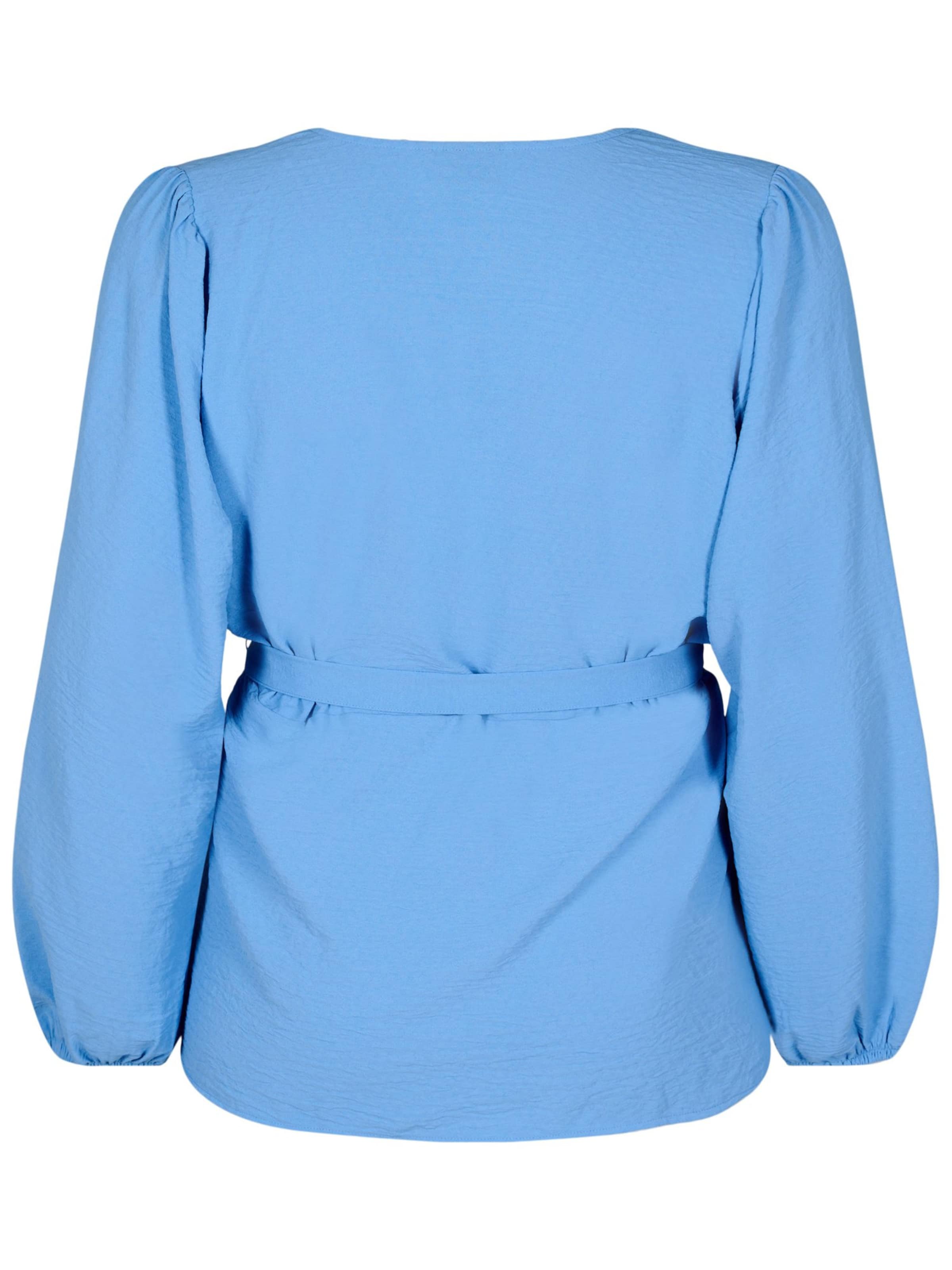 Zizzi Bluse 'VRUTH' in Blau
