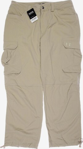 UNDER ARMOUR Pants in 34 in Beige: front