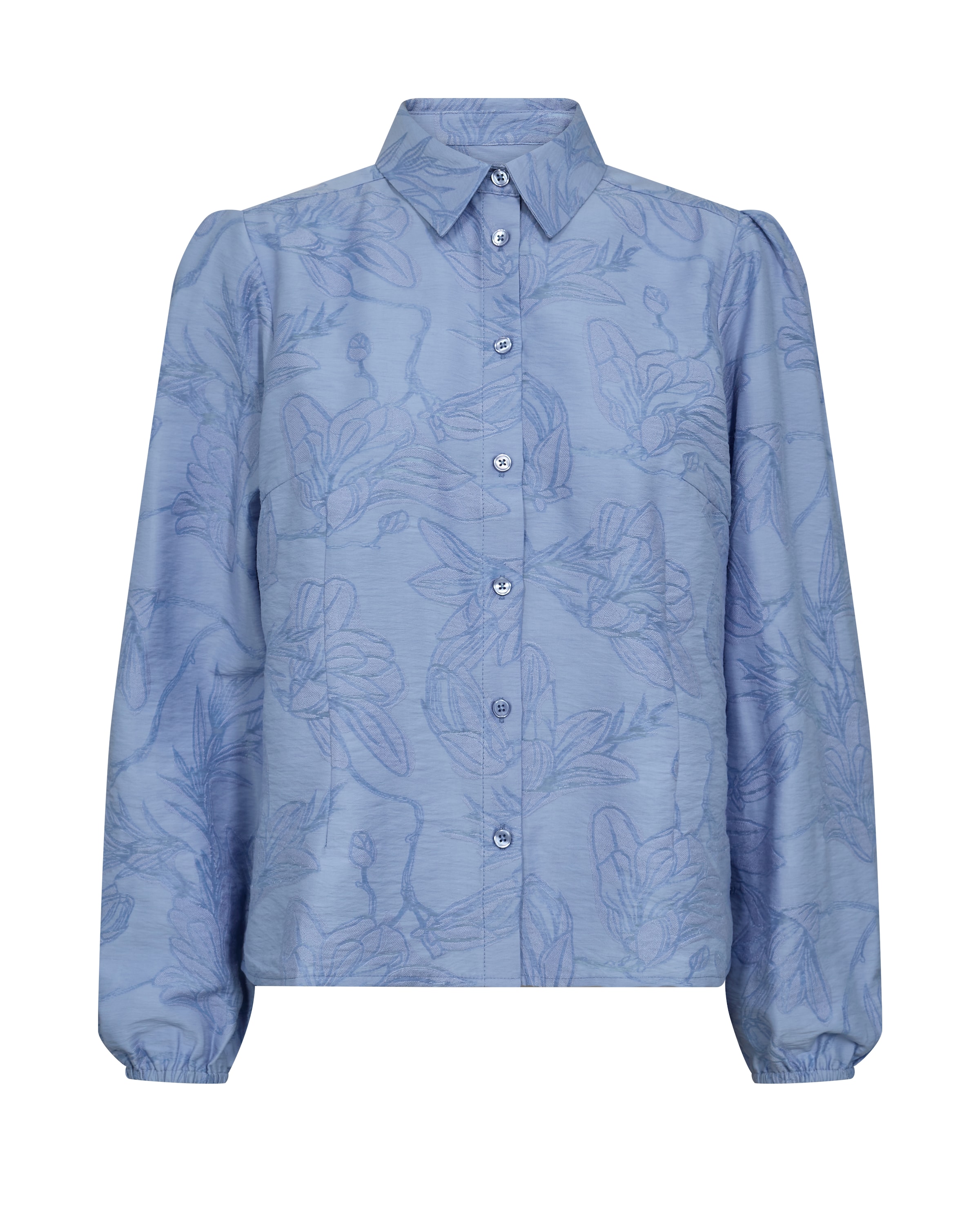 MOS MOSH Blúzka 'MMRayl' - Modrá: predná strana