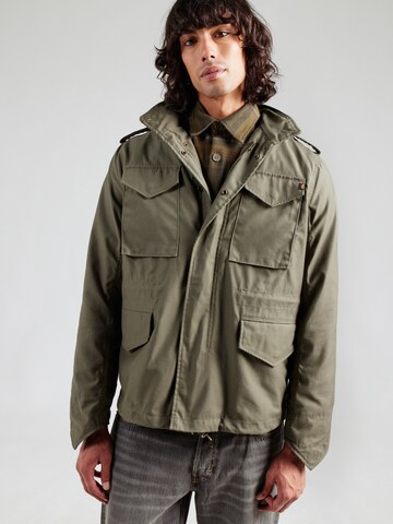 ALPHA INDUSTRIES Демисезонная куртка 'Studio M-65' в Зеленый