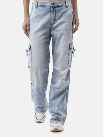 CIPO & BAXX Regular Jeans 'WD544' in Blauw: voorkant