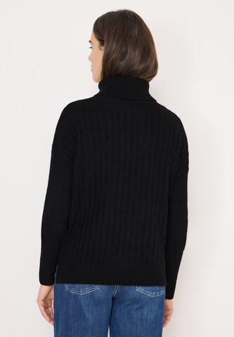 CECIL Pullover in Schwarz