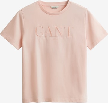 GANT Тениска в розово: отпред