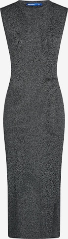 KARL LAGERFELD JEANS Kleid in Grau: Vorderseite